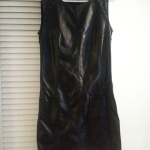 Chelsea and violet leather dress
